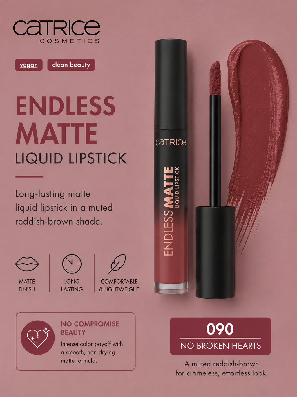 Catrice 
Endless Matte Liquid Lipstick