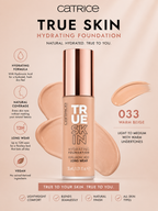 Catrice 
True skin hydrating - foundation