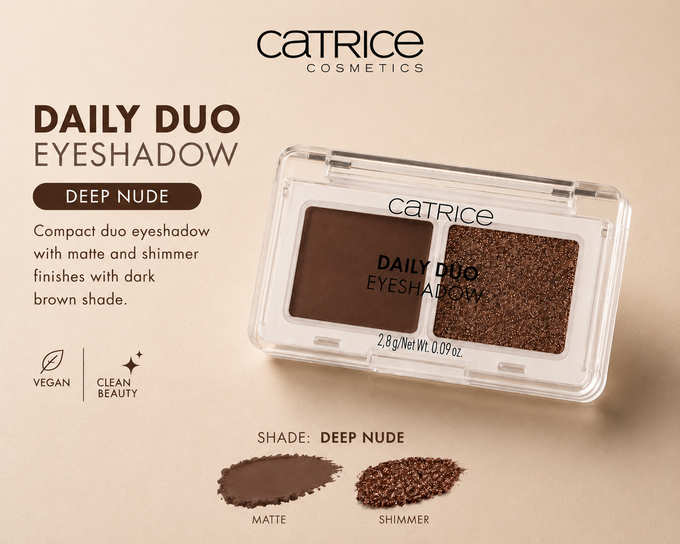 Catrice 
Daily Duo Eyeshadow