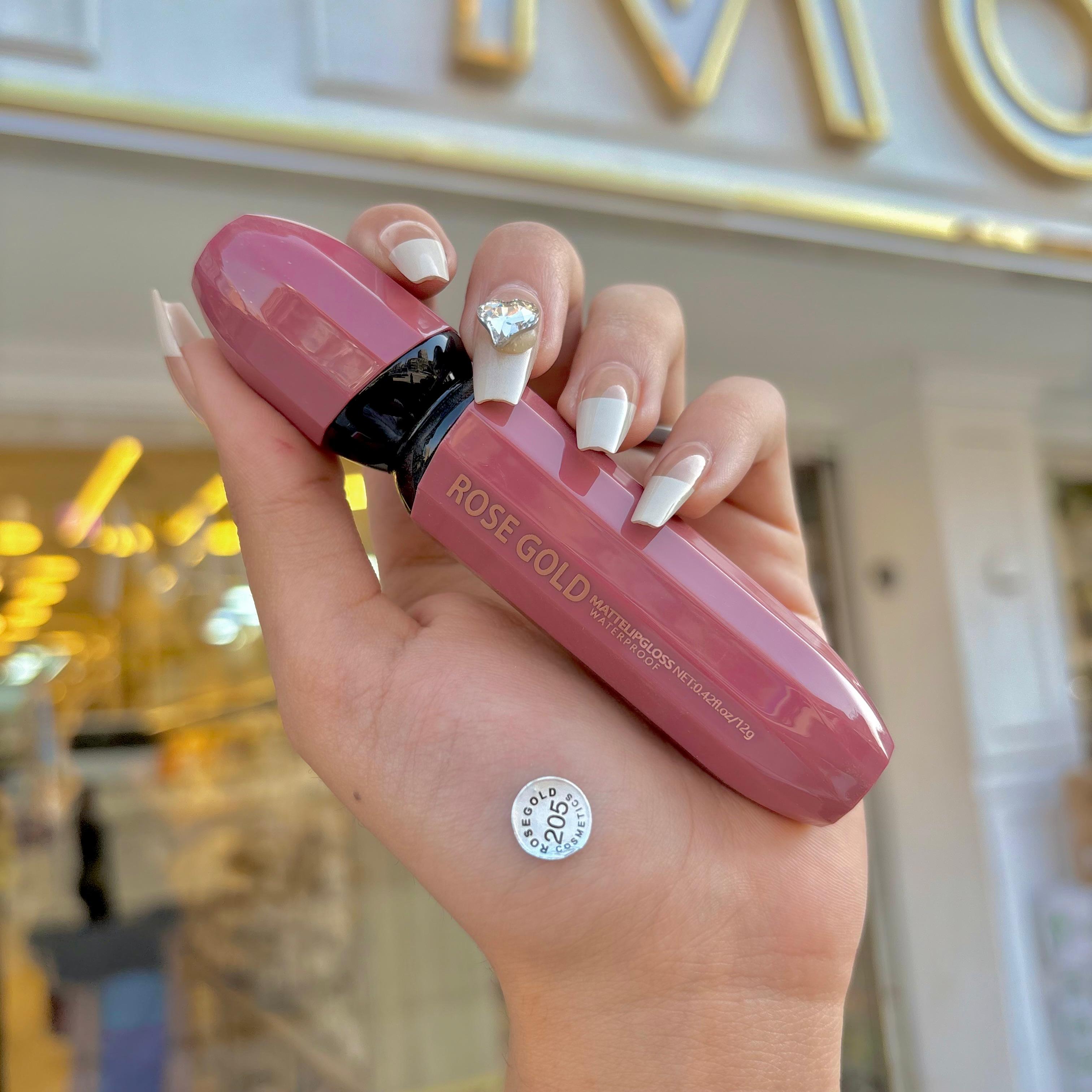 Rose Gold Liquid Lipstick - روج سائل روز جولد