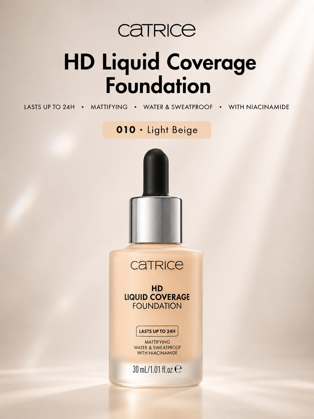 Catrice 
HD Liquid Coverage Foundation