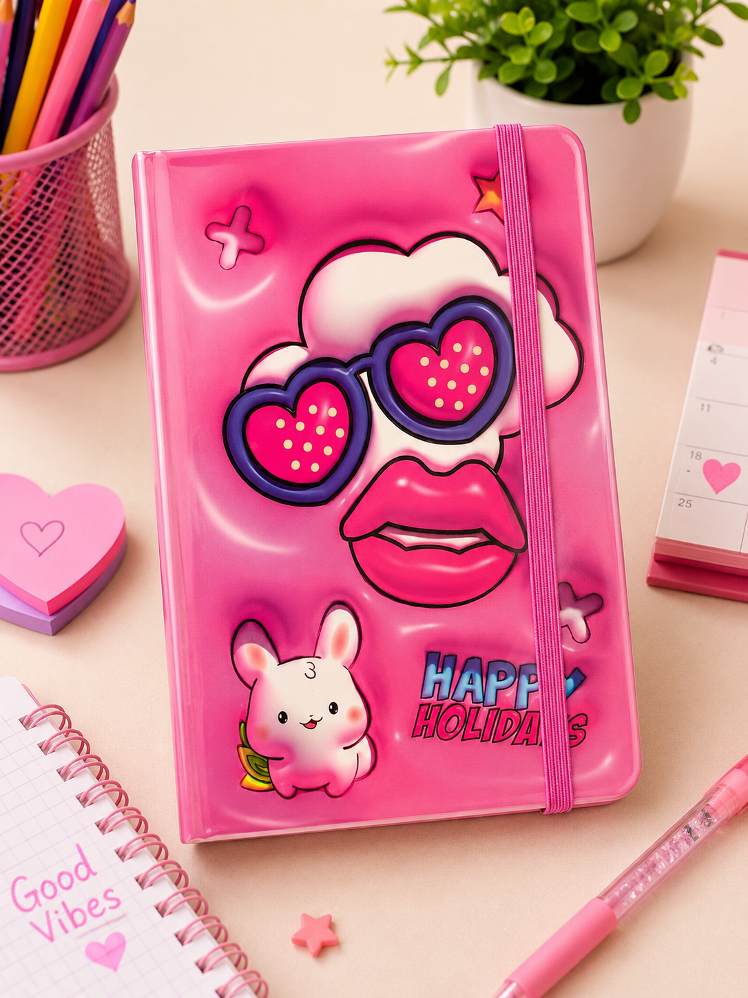 Kawaii Vibes Notebook