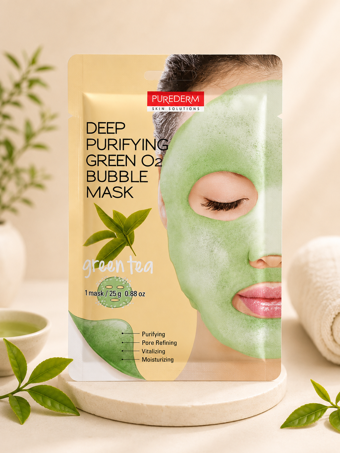 Purederm O2 Bubble Mask