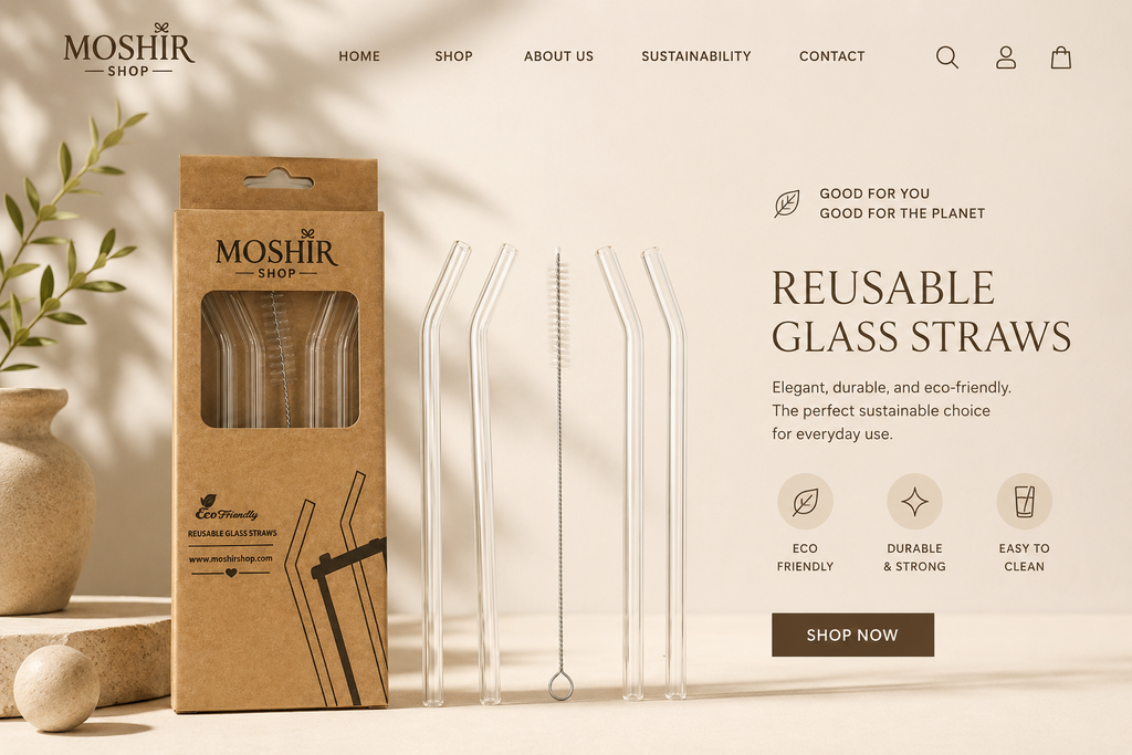Moshir Glasses straw