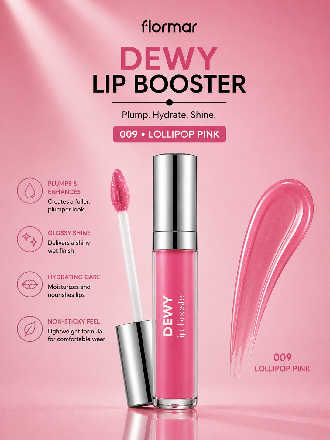 Dewy lip booster