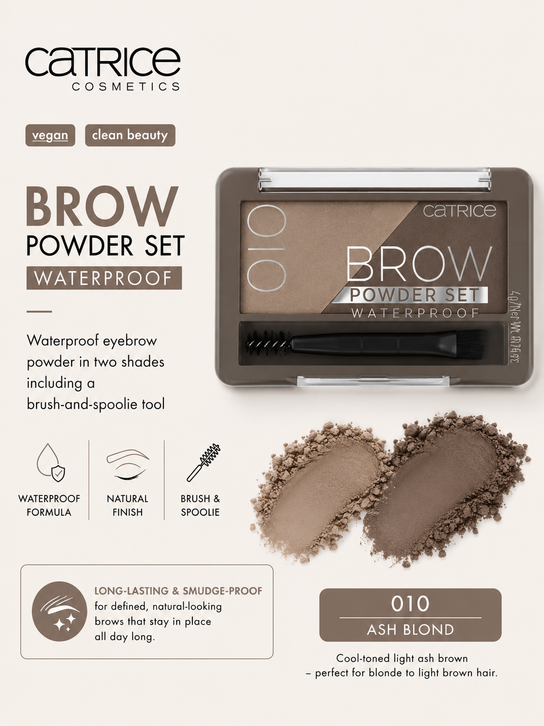 Catrice 
Brow Powder Set Waterproof