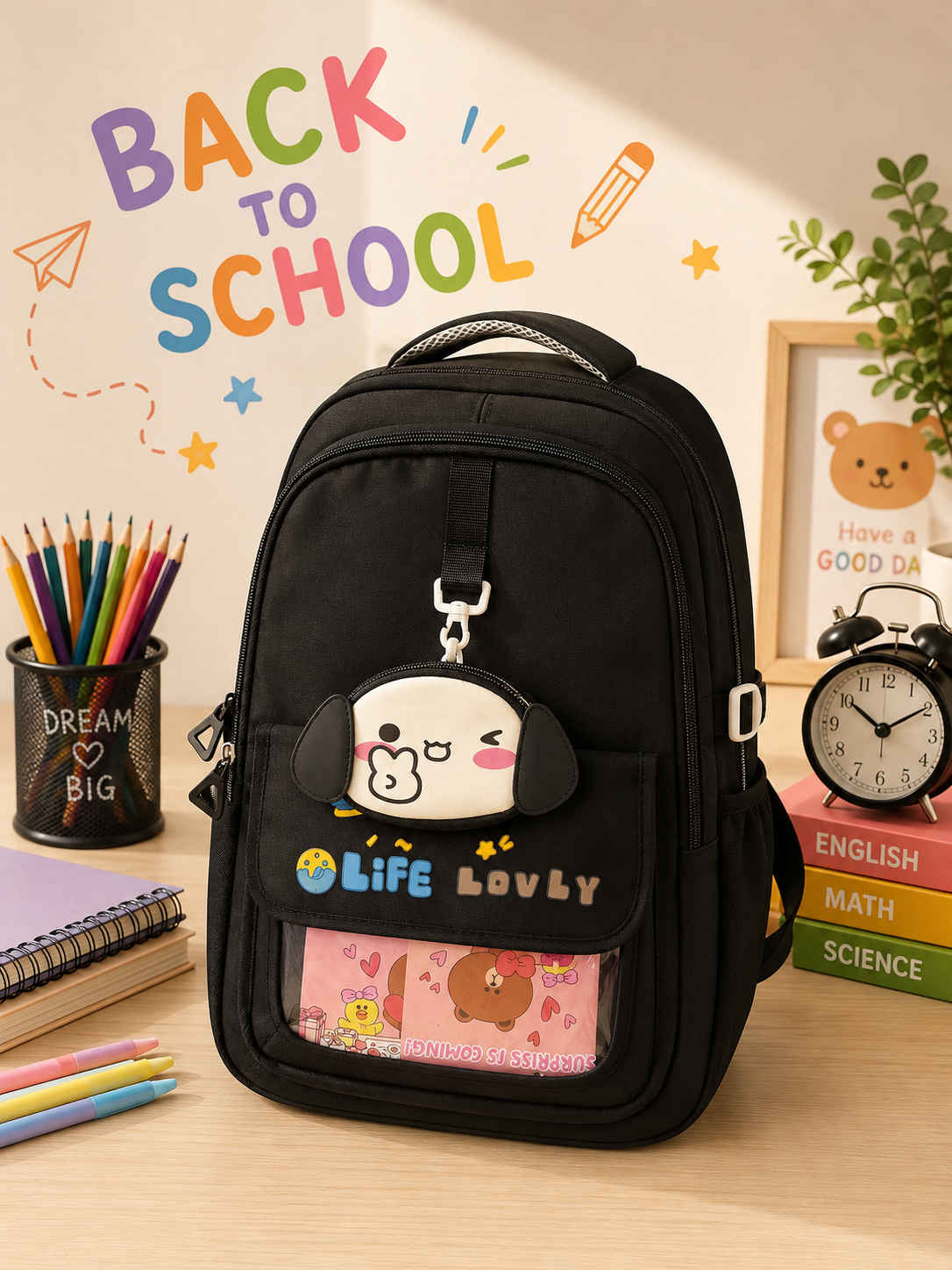Lovely School Backpack