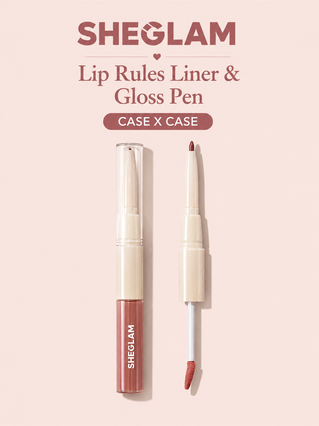 SHEGLAM Lip Rules Liner & Gloss Pen