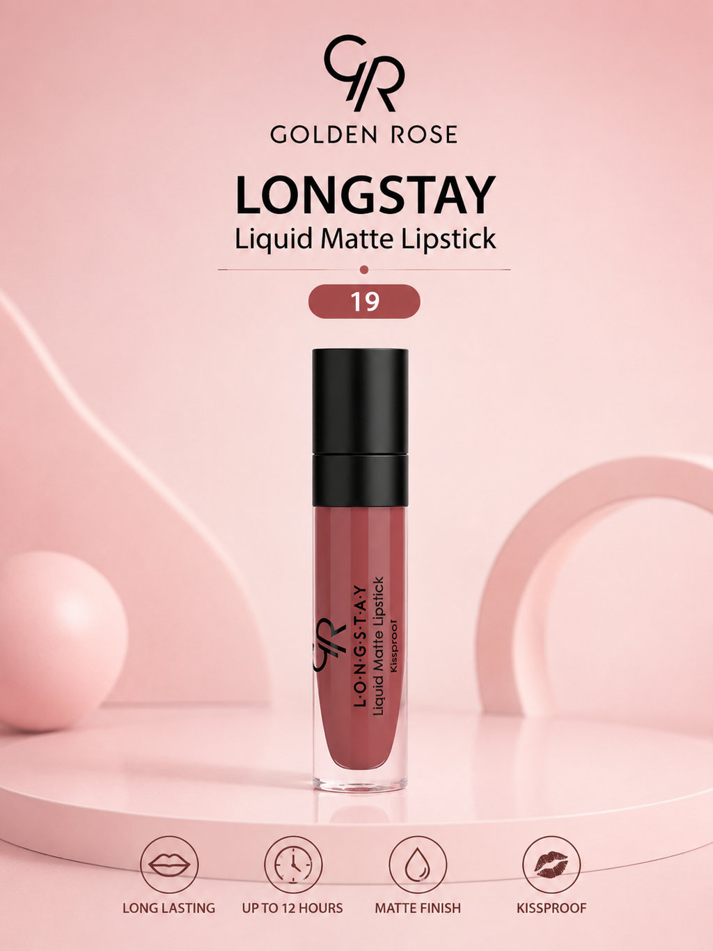 Golden Rose liquid matte lipstick