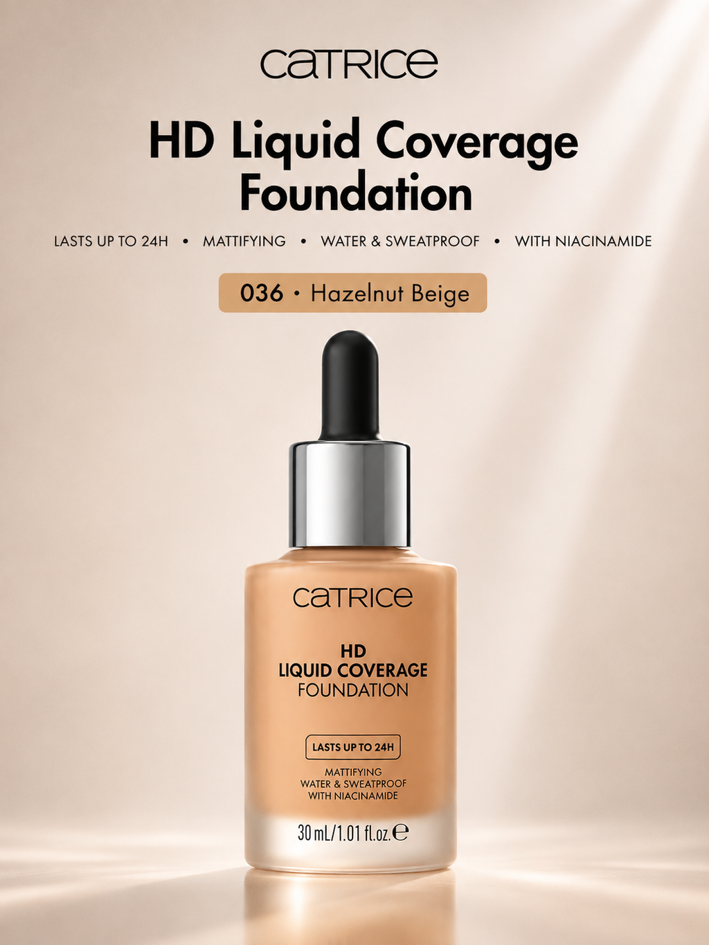 Catrice 
HD Liquid Coverage Foundation