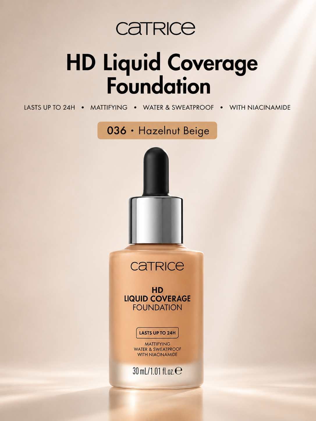 Catrice 
HD Liquid Coverage Foundation