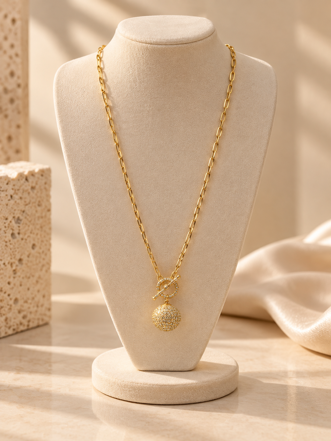 Crystal Ball Necklace
