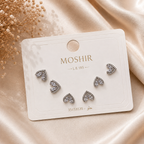 Sweet Charm Earrings Set