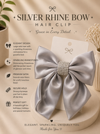 Silver Pearl Bow