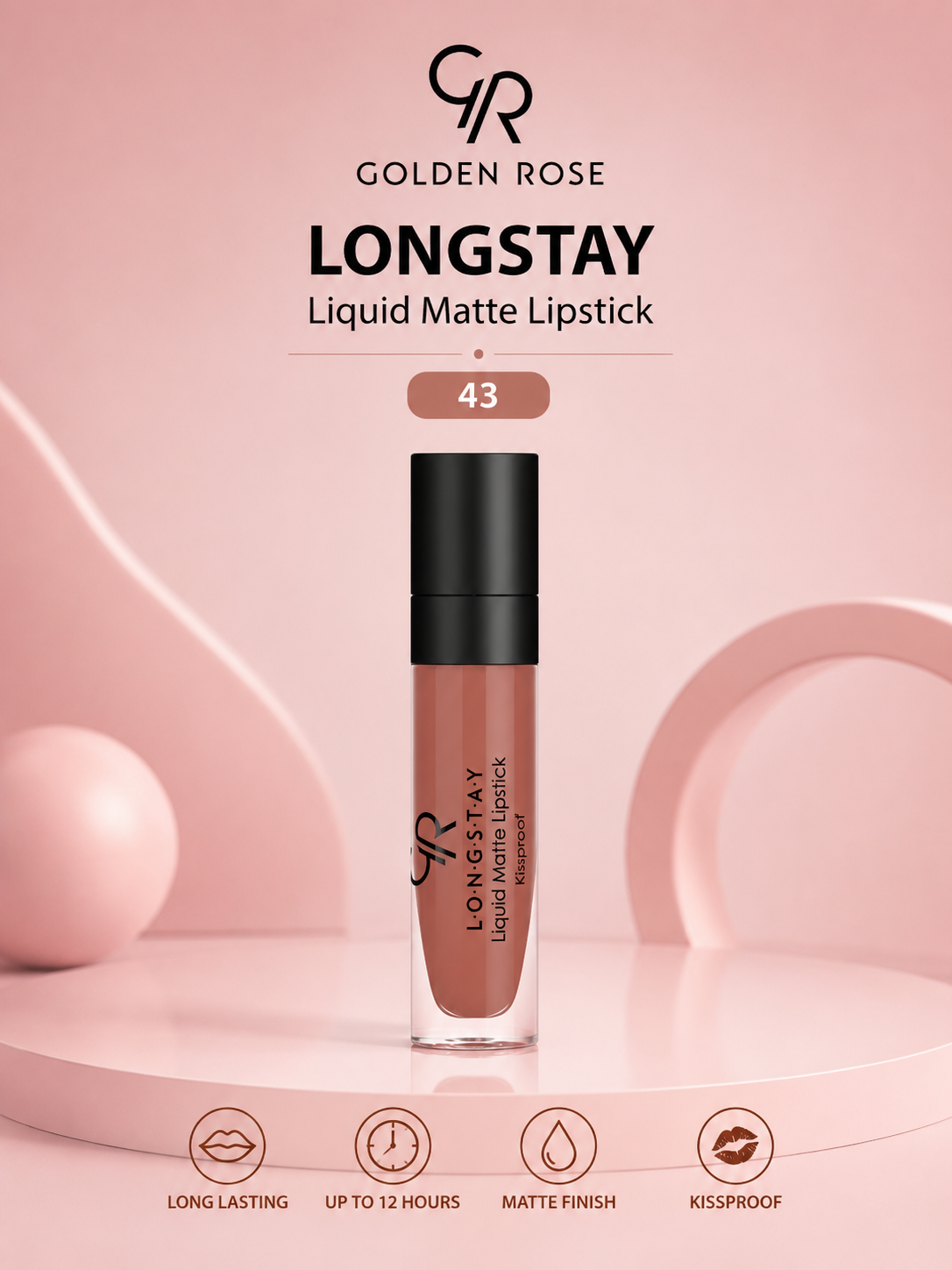 Golden Rose liquid matte lipstick
