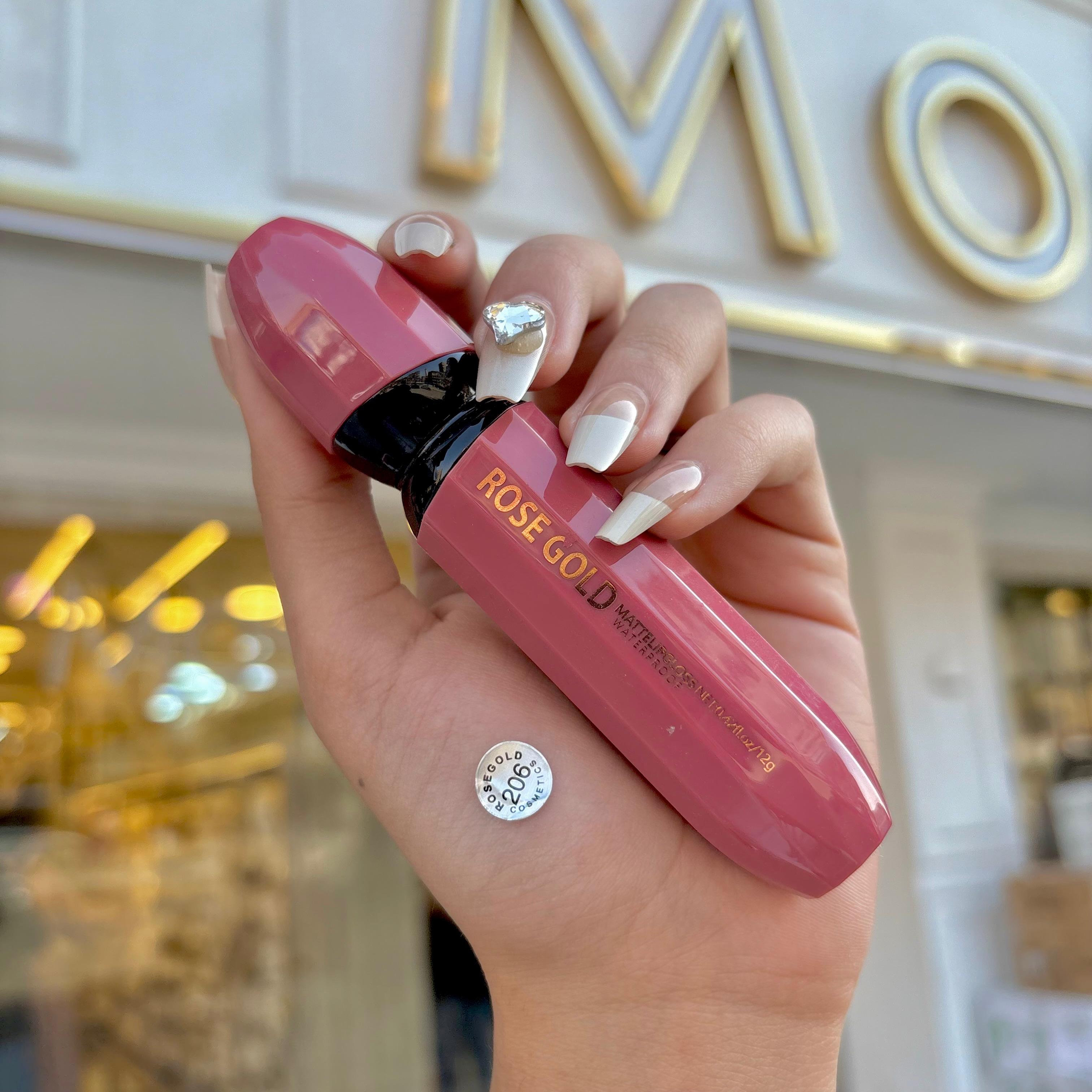 Rose Gold Liquid Lipstick - روج سائل روز جولد