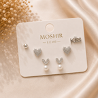 Shiny Charm Earrings