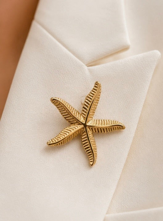 Golden Reef Brooch | Accessories