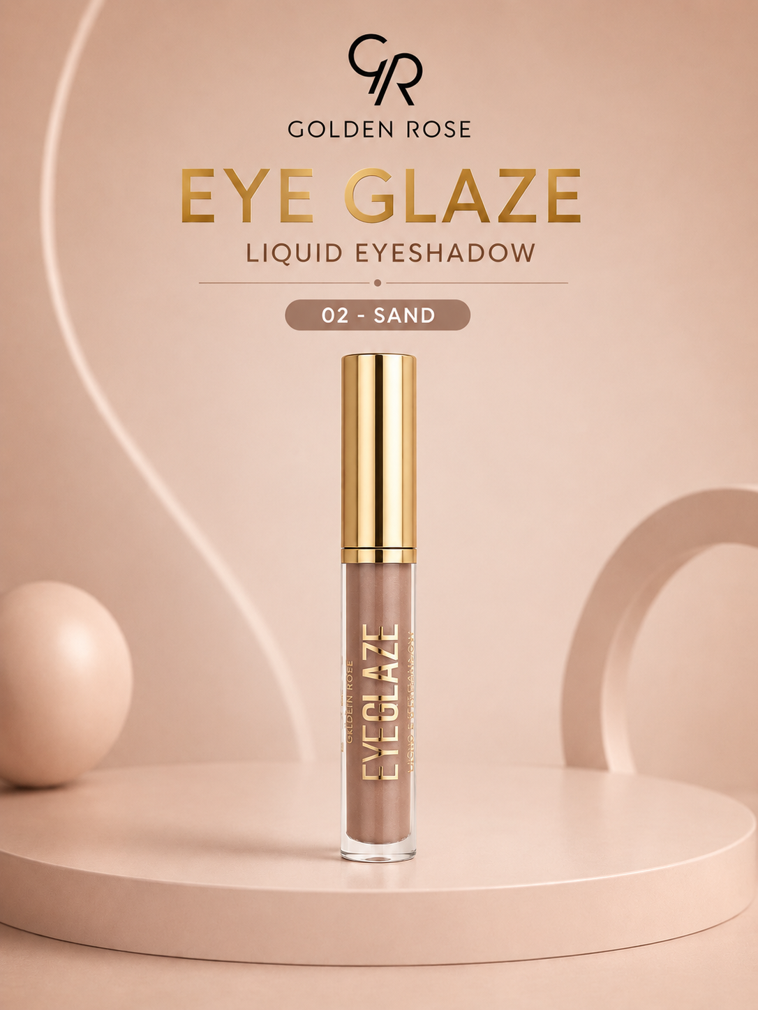 Golden Rose Eye Glaze liquid eyeshadow