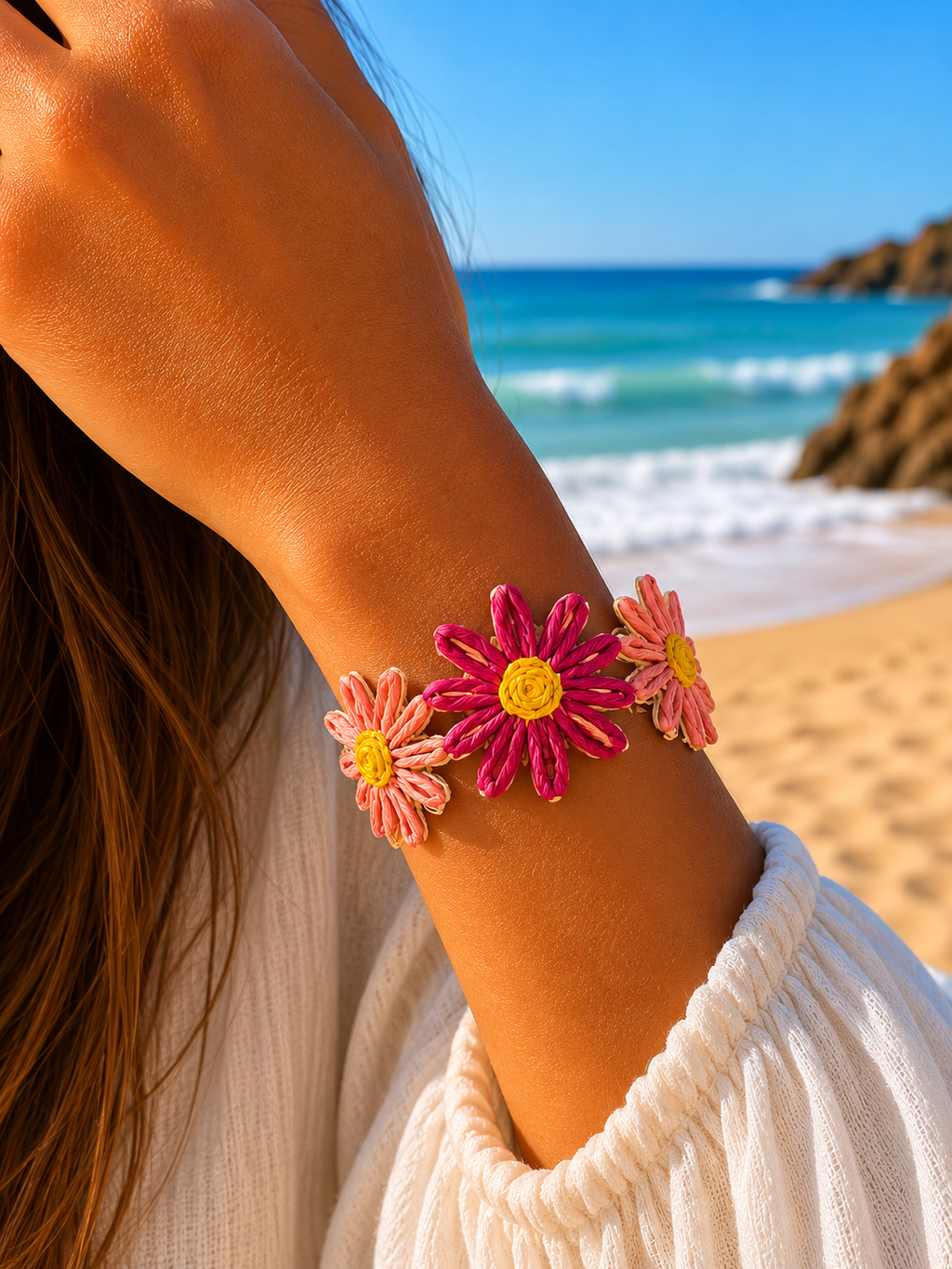 Beach Flower Bracelet