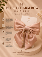 Blush Crystal Bow
