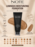 Note luminous moisturizing foundation