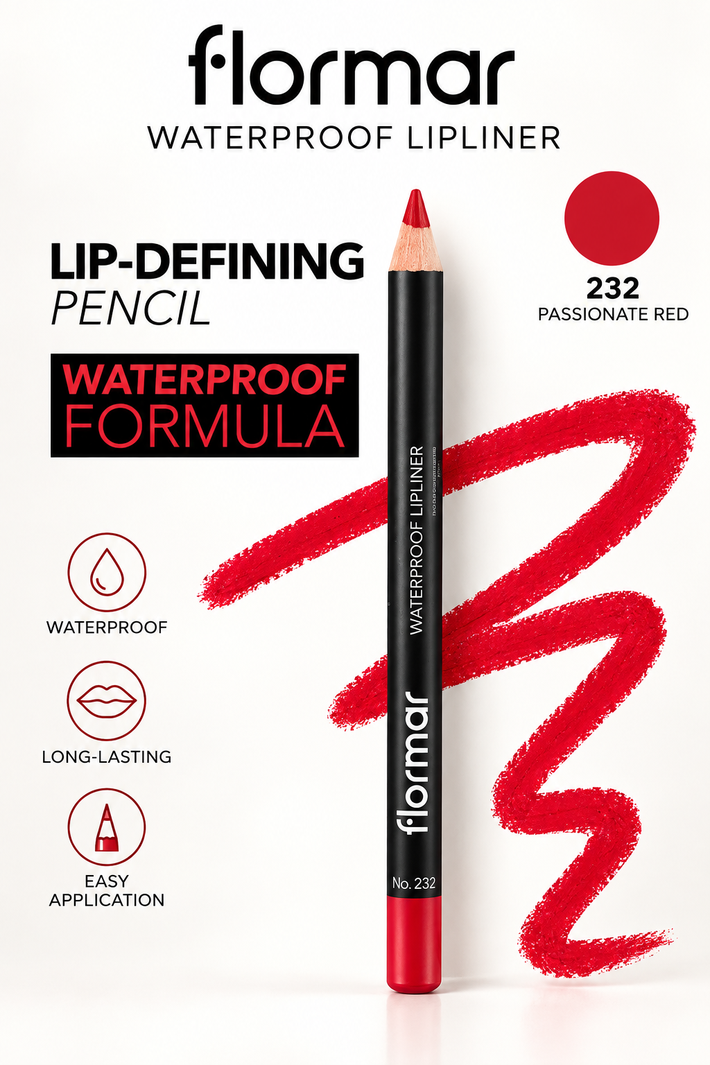 Flormar Waterproof Lipliner