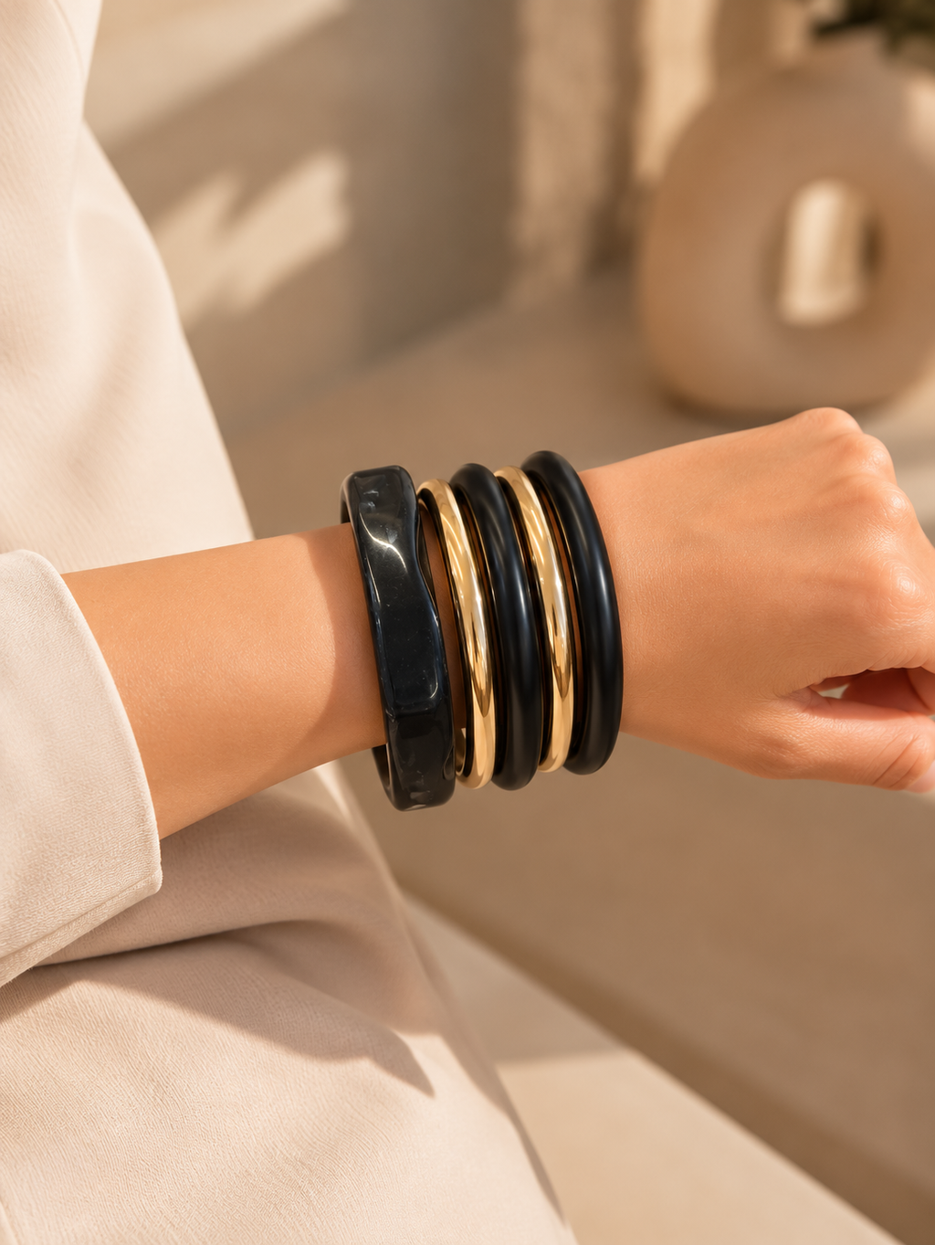 Glow Stack Bangles