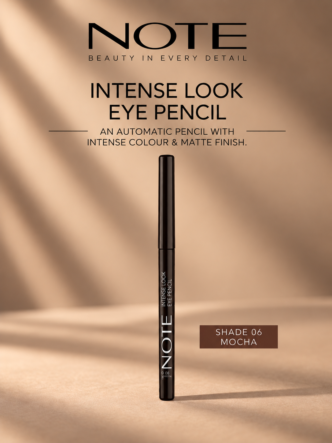 Note intense look eye pencil