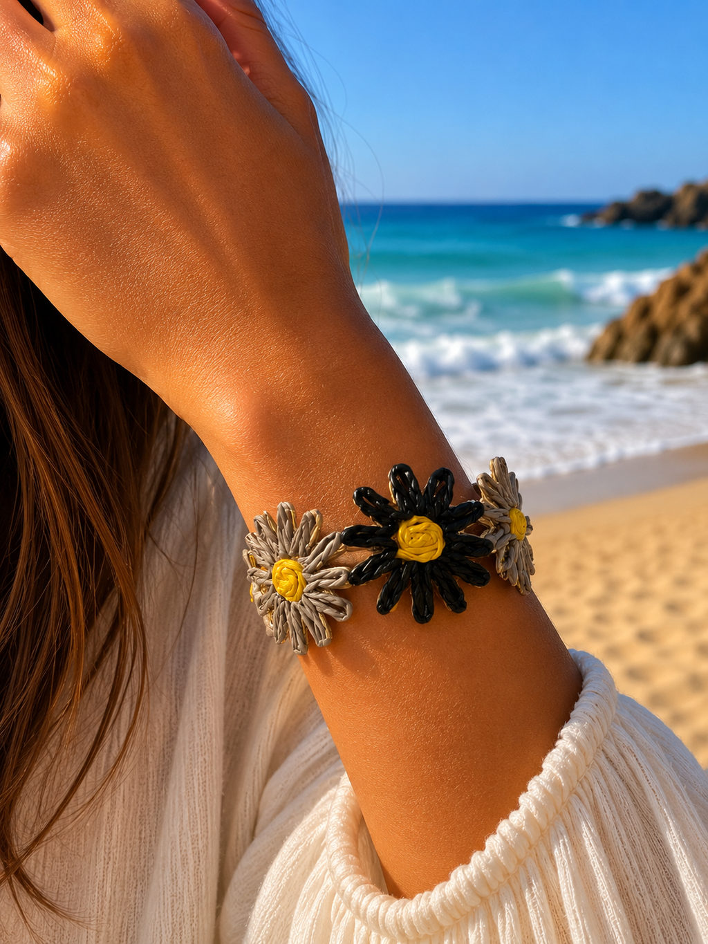 Beach Flower Bracelet