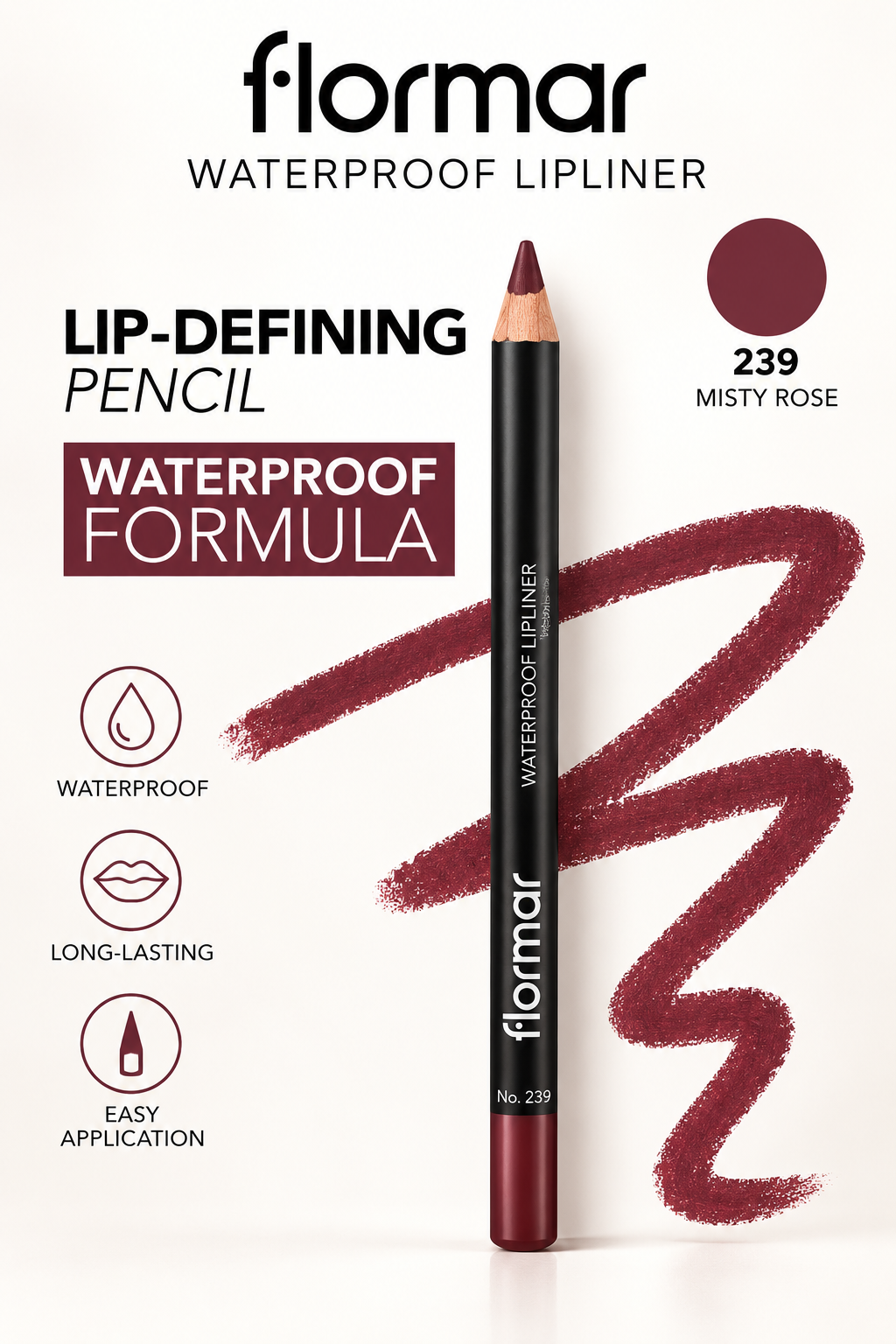Flormar Waterproof Lipliner