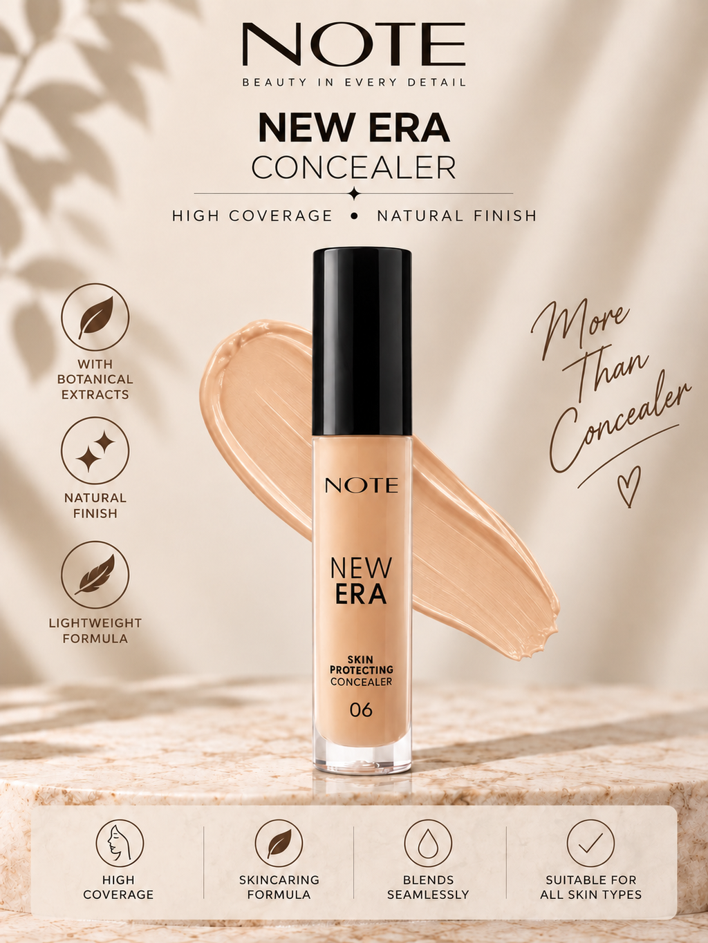 Note new era concealer