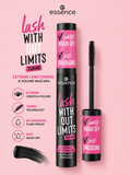Essence 
lash WITHOUT LIMITS TUBING Extreme Lengthening & Volume Mascara