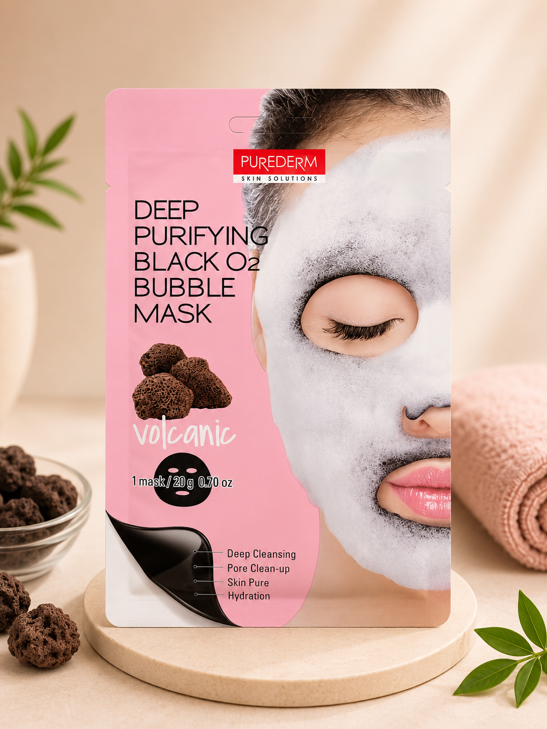 Purederm O2 Bubble Mask