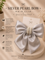 Silver Pearl Bow