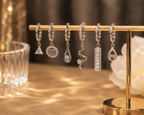 Charm Drop  | Hoops
