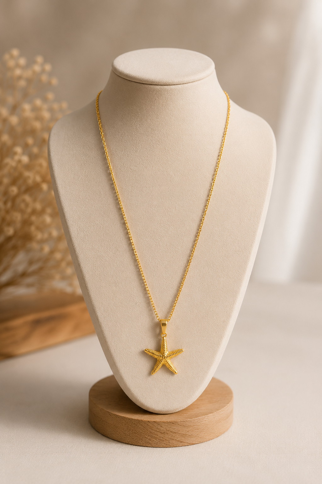Gold Star Necklace