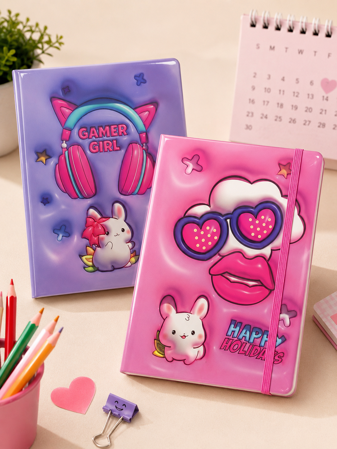 Kawaii Vibes Notebook