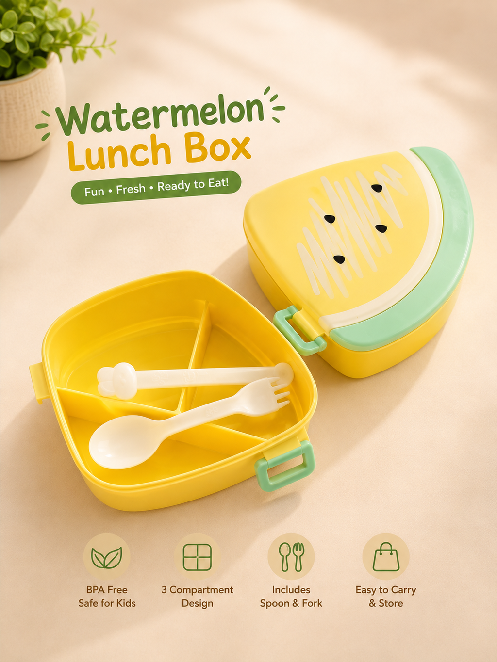 Fruity Kids Lunch Box