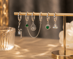 Charm Drop  | Hoops