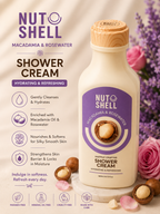 enchanteur shower cream nuto shell