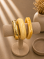 Golden Marble Bangle