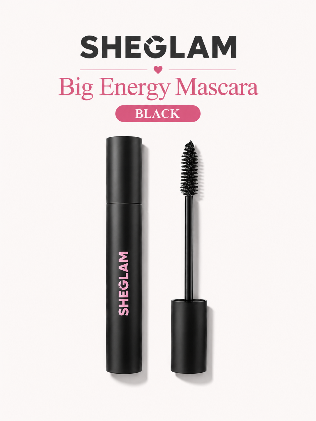 SHEGLAM Big Energy Mascara-Black