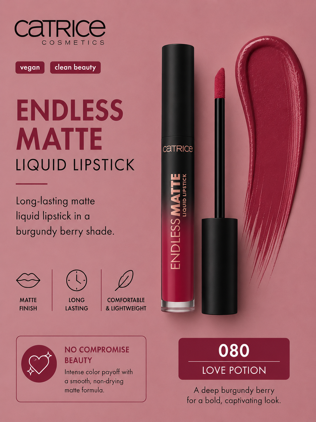 Catrice 
Endless Matte Liquid Lipstick
