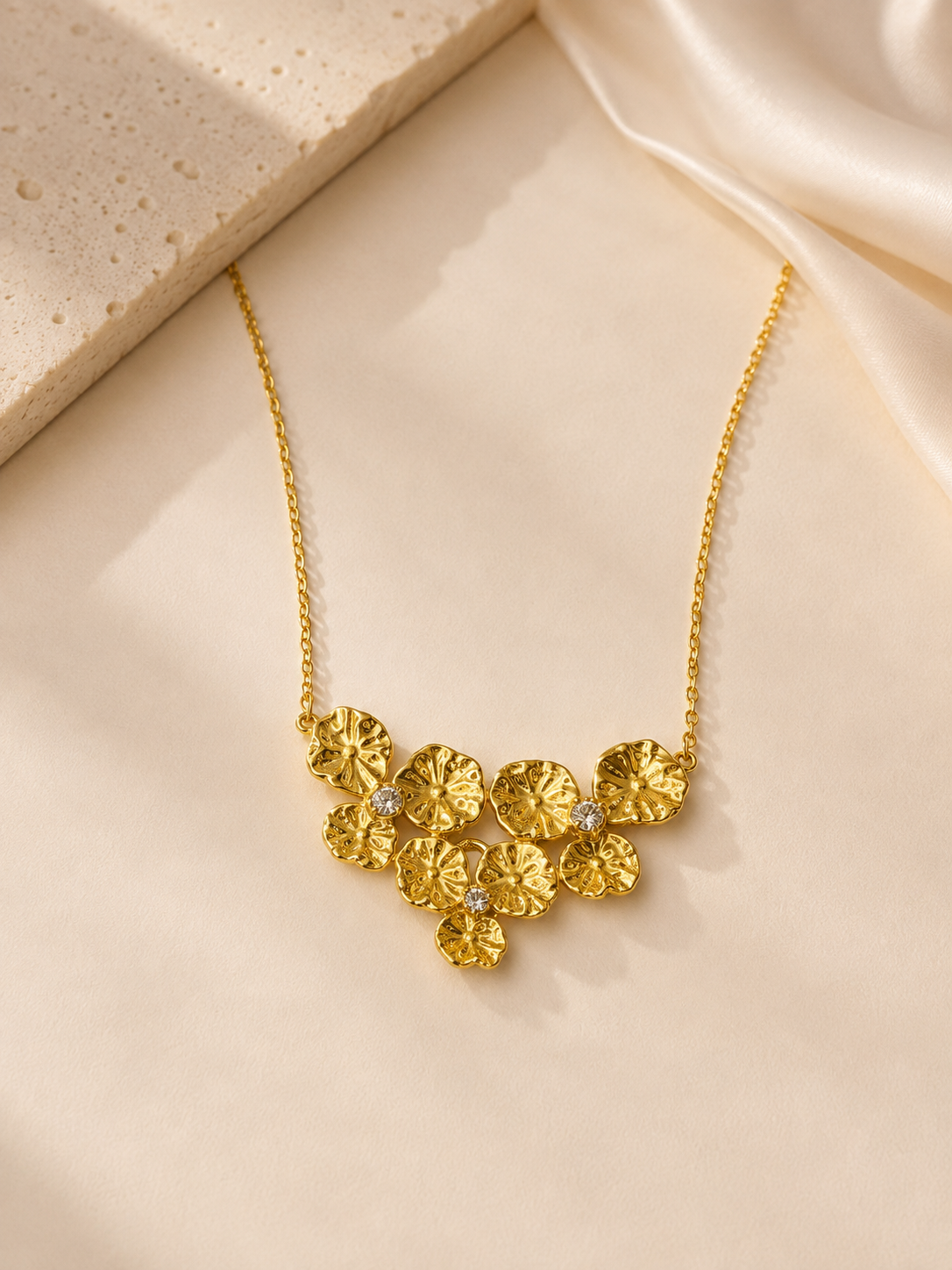 Golden Bloom Necklace
