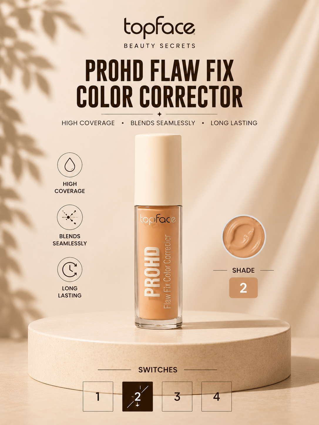 Topface prohd flaw fix color corrector Main image