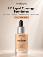Catrice 
HD Liquid Coverage Foundation