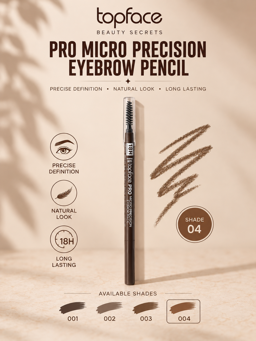 Topface pro eyebrow pencil