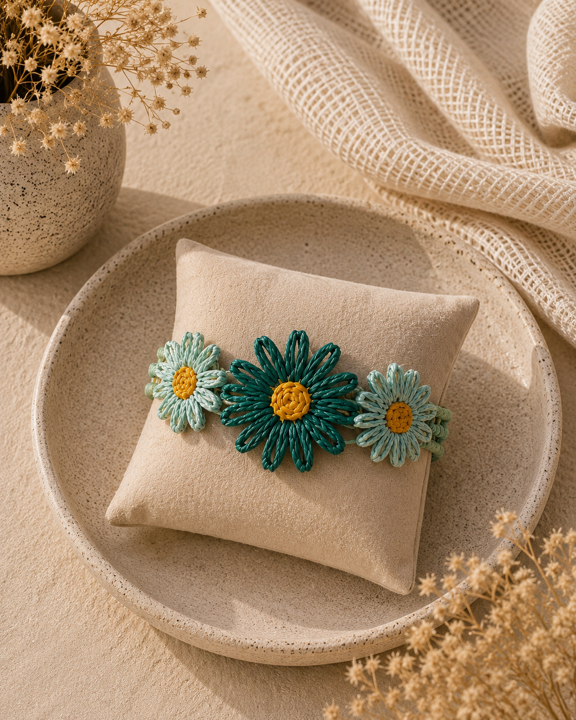 Beach Flower Bracelet