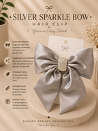 Silver Pearl Bow